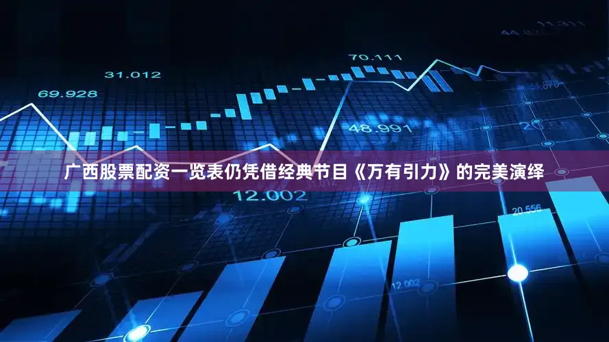 广西股票配资一览表仍凭借经典节目《万有引力》的完美演绎