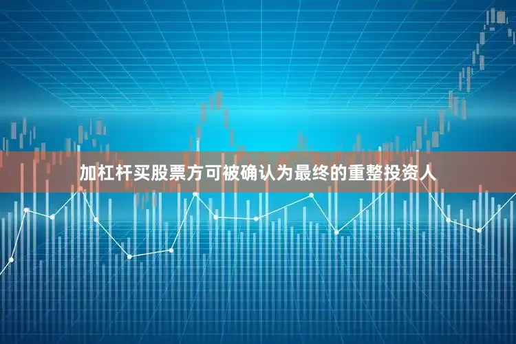 加杠杆买股票方可被确认为最终的重整投资人